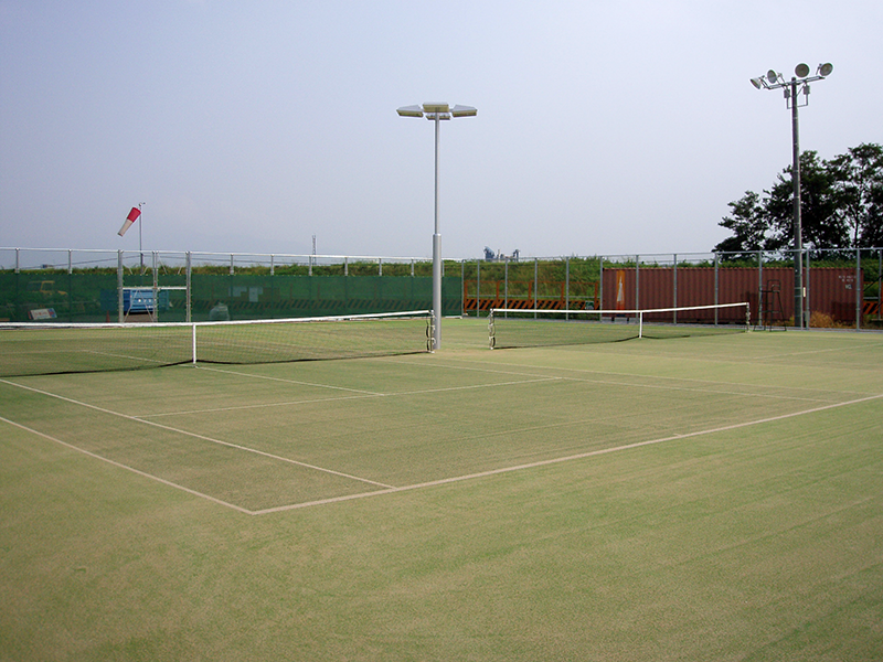 日本航空学園テニス場
